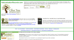 Desktop Screenshot of naturalizationrecords.com